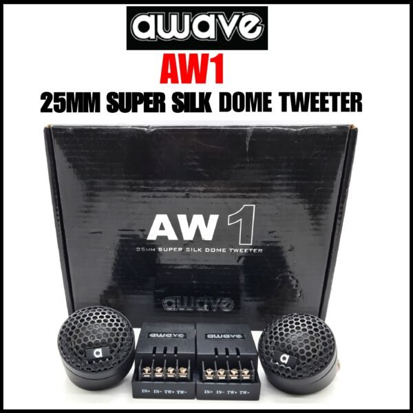 Awave AW1 25mm Super Silk Dome Tweeter